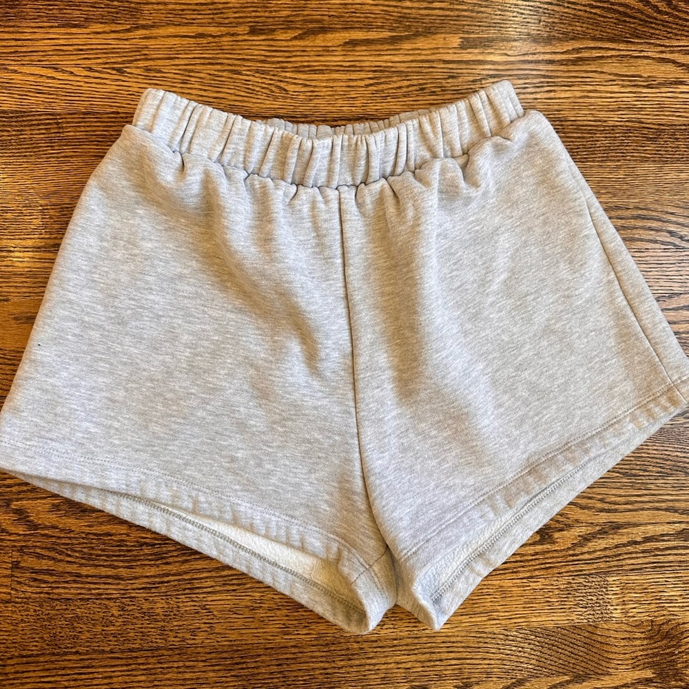 PRINCESS POLLY Grey Sweatshorts